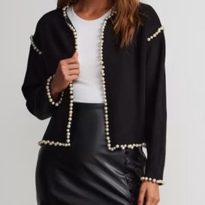 New York and Company Luxury Cardigan Black XXL